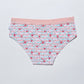 TRIPACK KAYSER PANTALETA DE ALGODÓN ROSADO TEENS MUJER