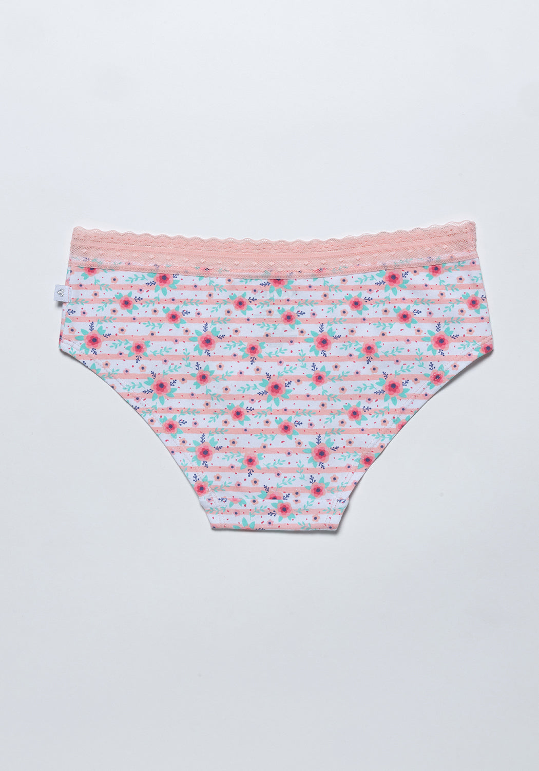 TRIPACK KAYSER PANTALETA DE ALGODÓN ROSADO TEENS MUJER