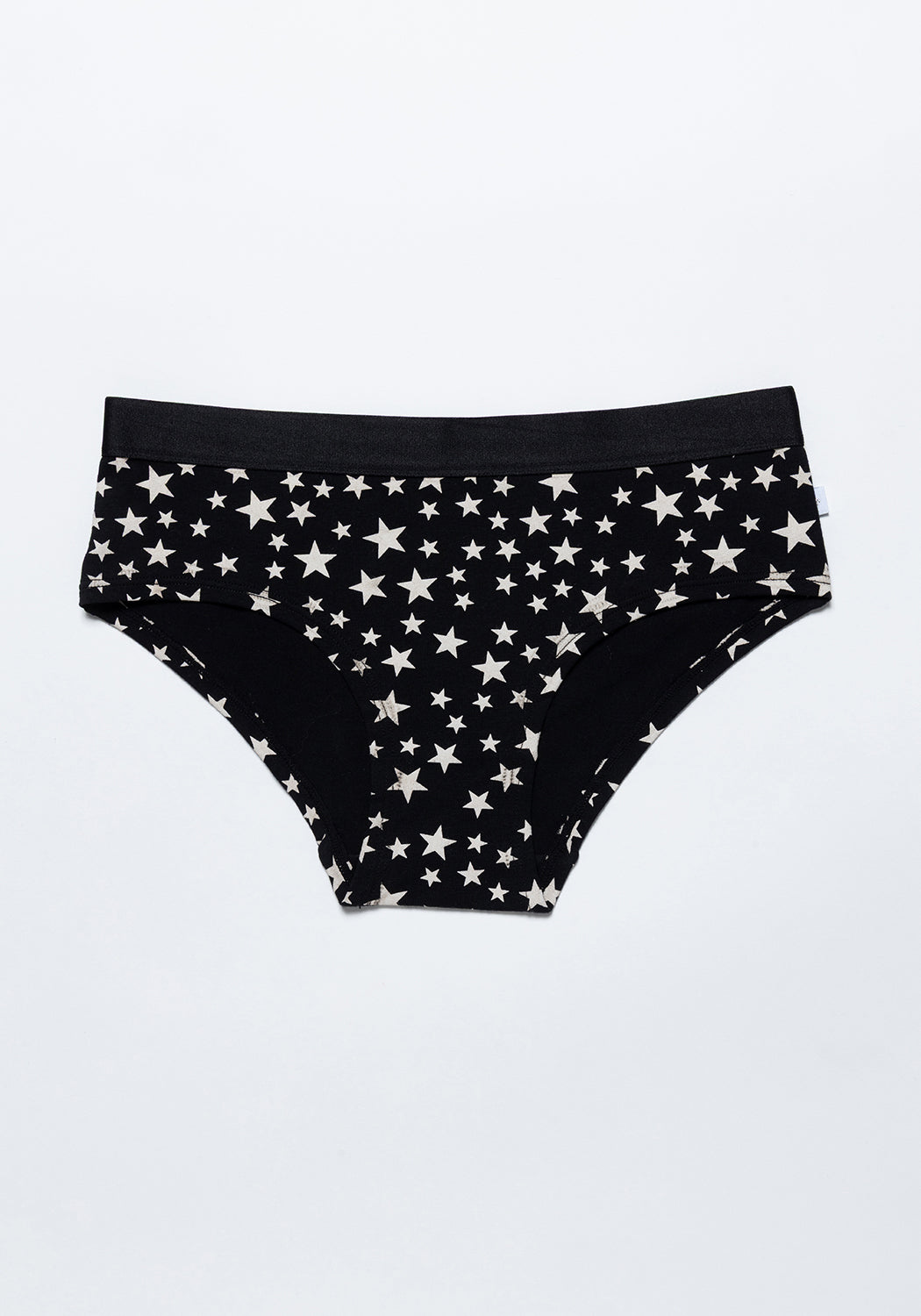 TRIPACK PANTALETA DE ALGODÓN NEGRO TEENS MUJER
