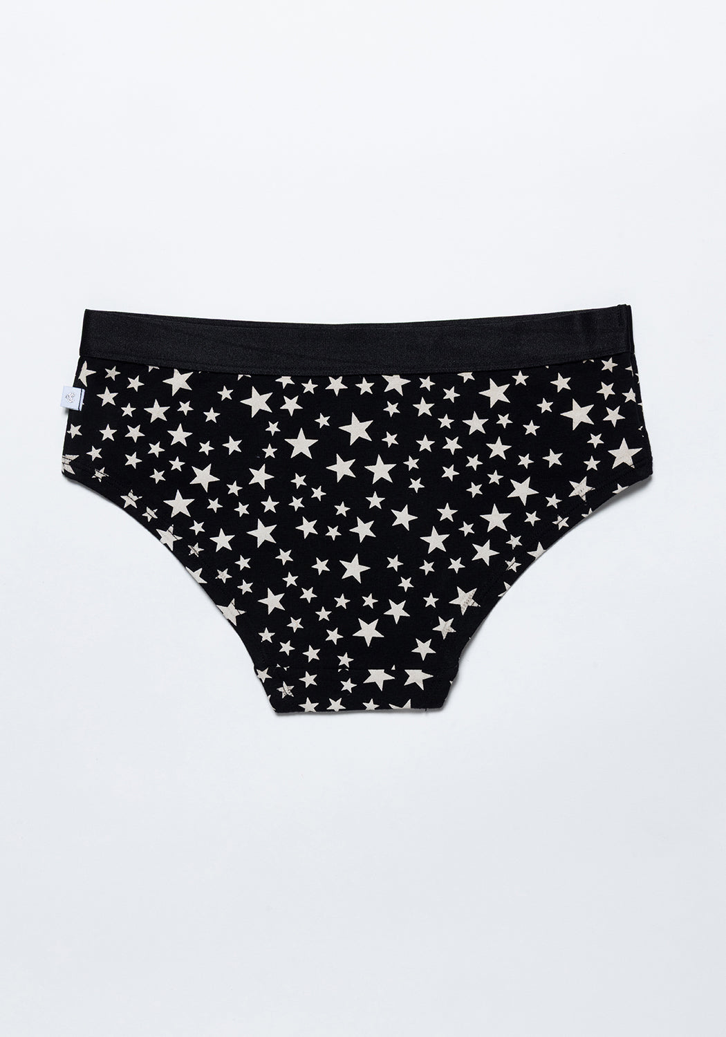 TRIPACK PANTALETA DE ALGODÓN NEGRO TEENS MUJER