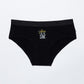 TRIPACK PANTALETA DE ALGODÓN NEGRO TEENS MUJER