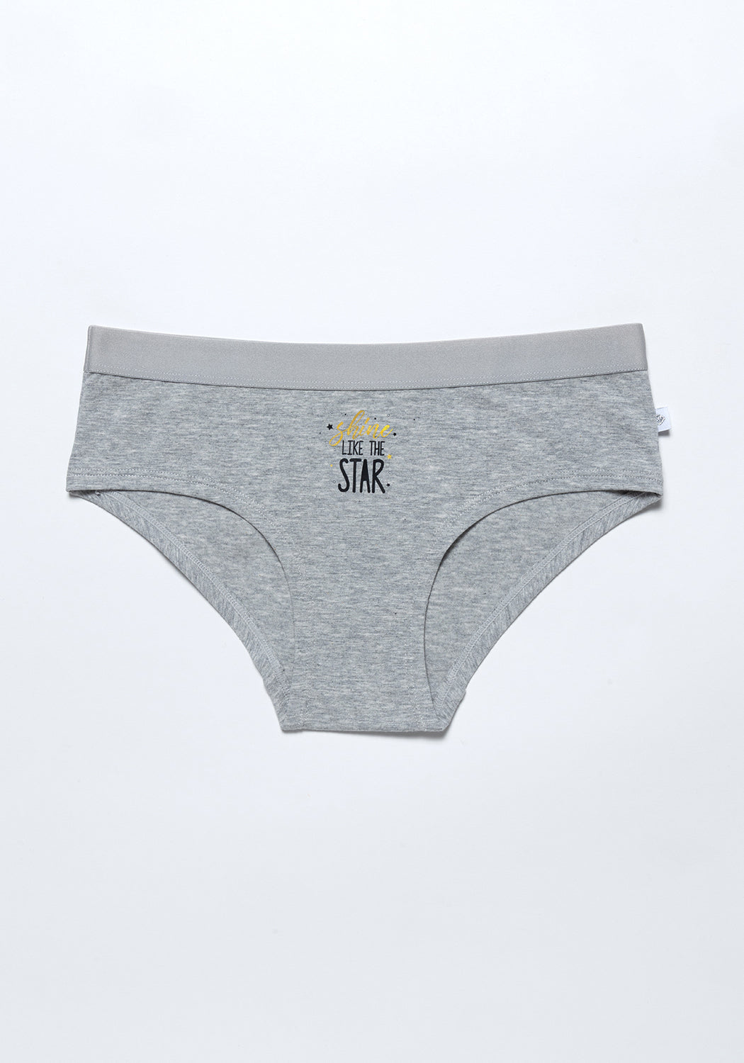 TRIPACK PANTALETA DE ALGODÓN NEGRO TEENS MUJER