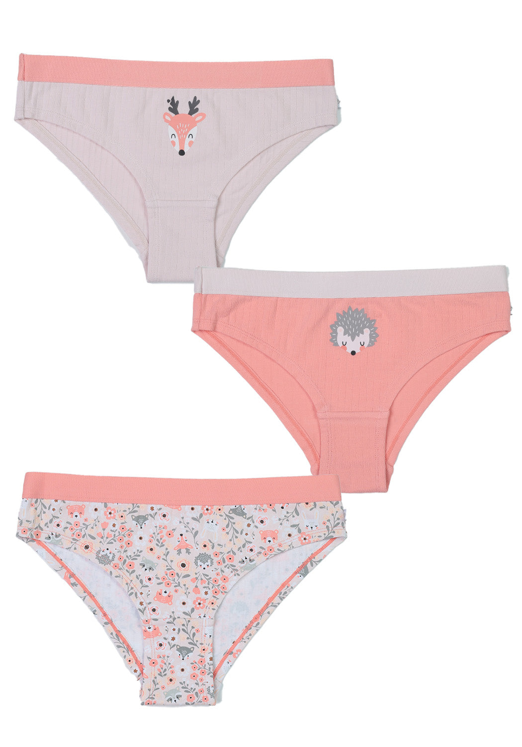 TRIPACK BIKINI ALGODON