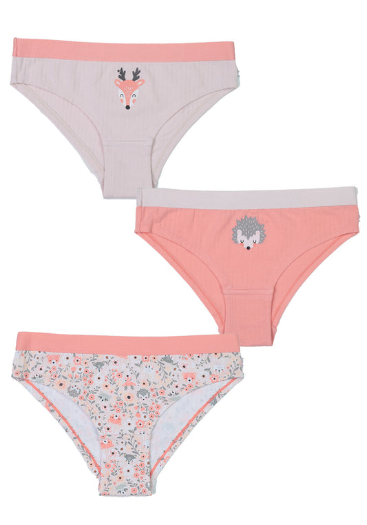 TRIPACK BIKINI ALGODON