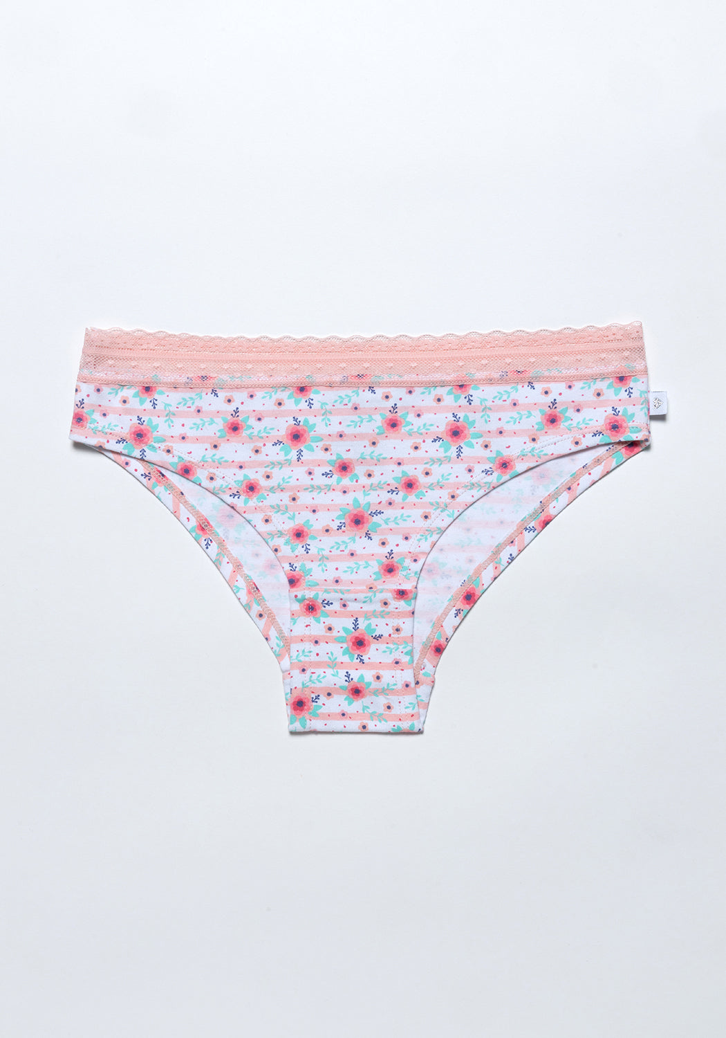 TRIPACK BIKINI DE ALGODÓN ROSADO DE TEENS MUJER
