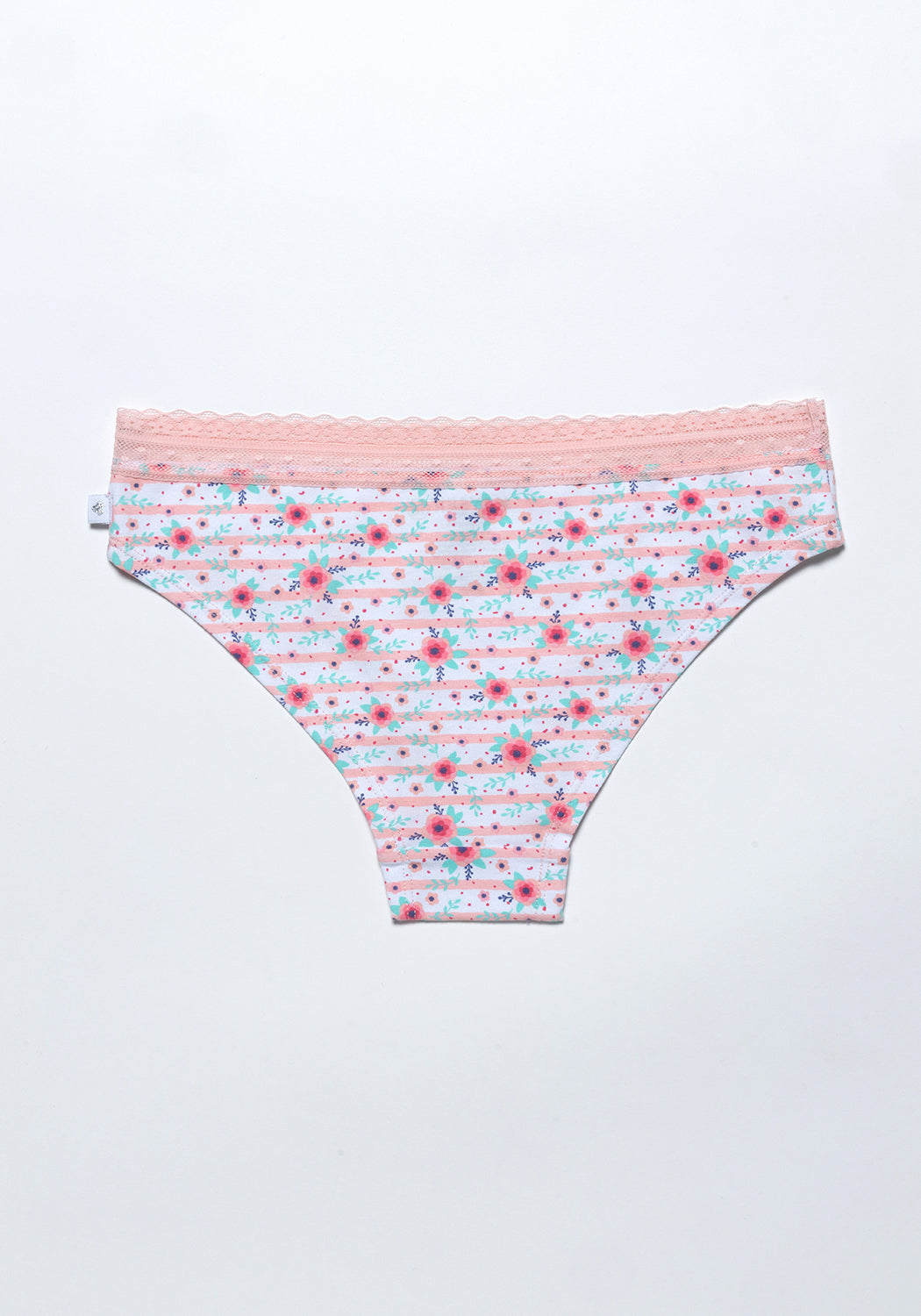TRIPACK BIKINI DE ALGODÓN ROSADO DE TEENS MUJER