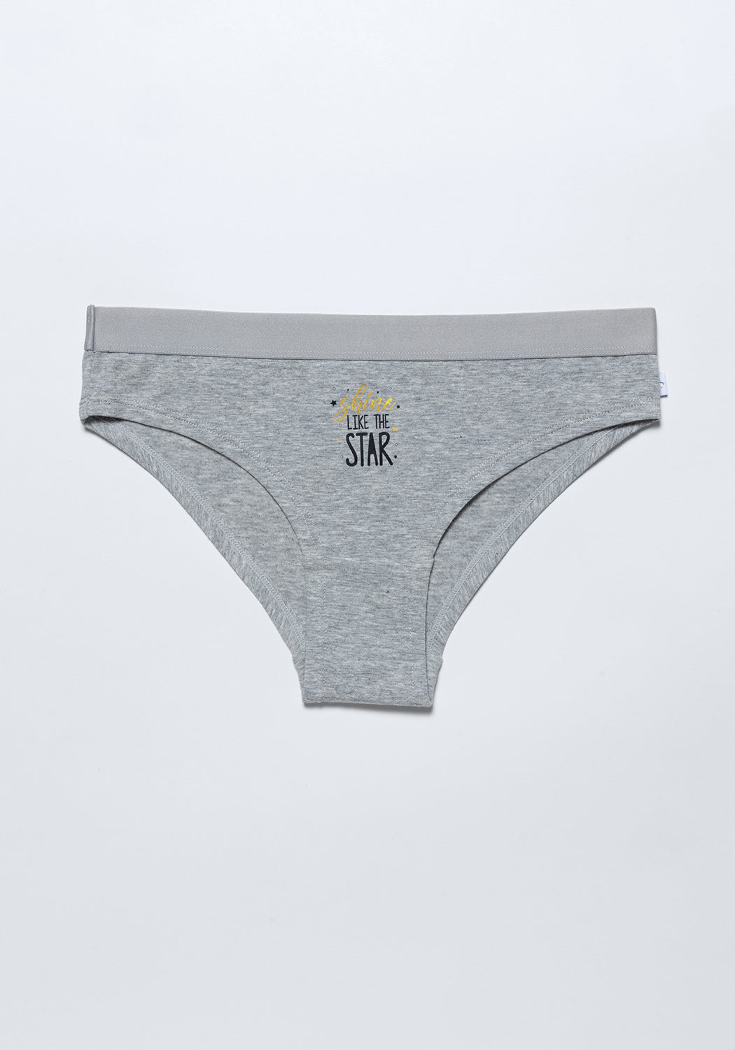 TRIPACK BIKINI DE ALGODÓN NEGRO DE TEENS MUJER