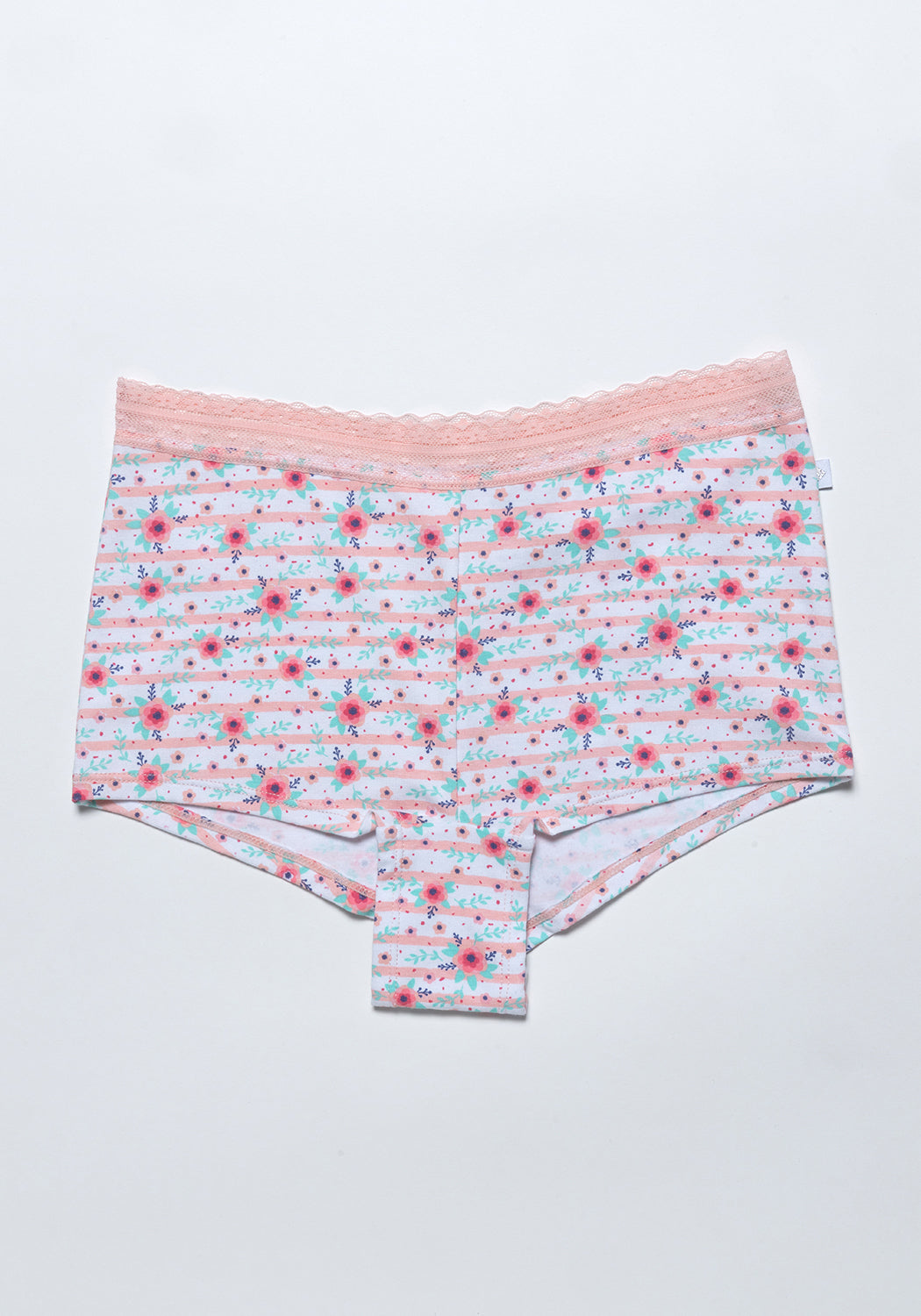 TRIPACK PANTALETA DE ALGODÓN ROSADO DE TEENS MUJER