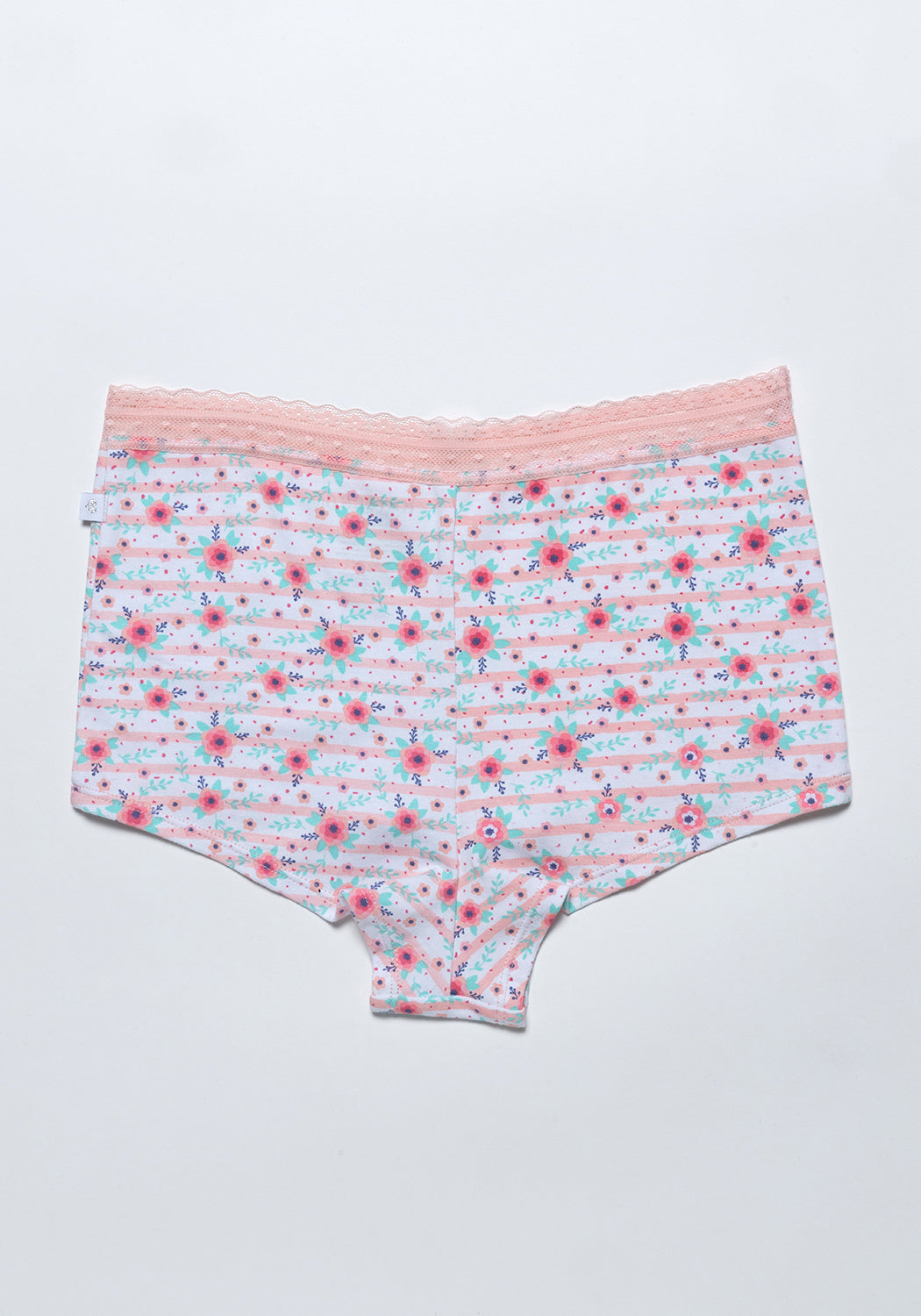 TRIPACK PANTALETA DE ALGODÓN ROSADO DE TEENS MUJER