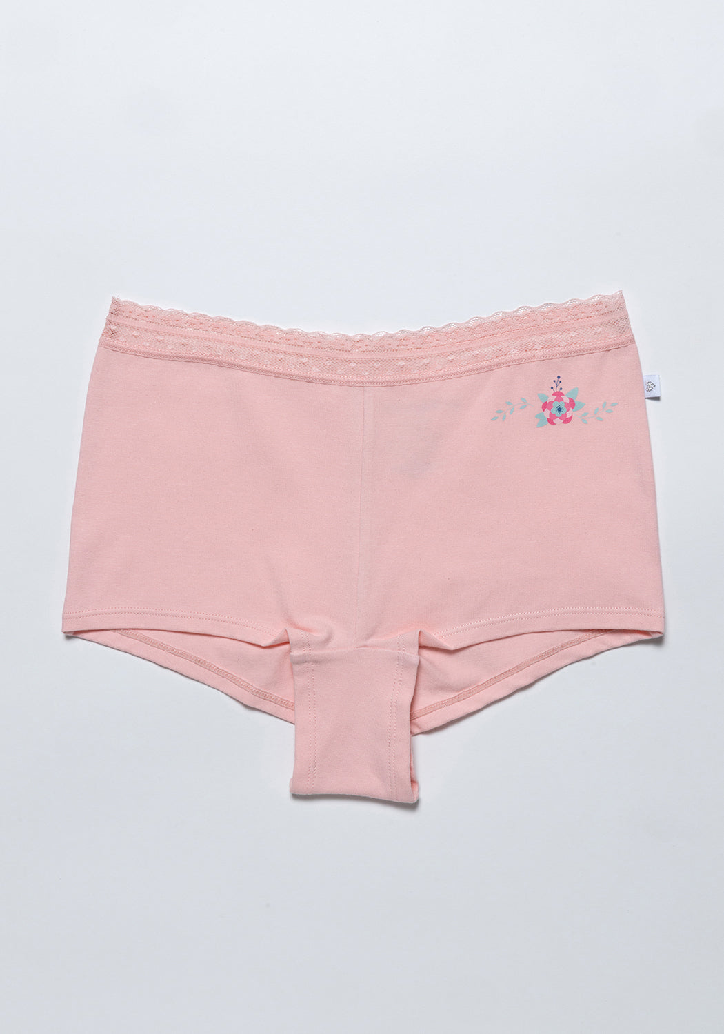 TRIPACK PANTALETA DE ALGODÓN ROSADO DE TEENS MUJER
