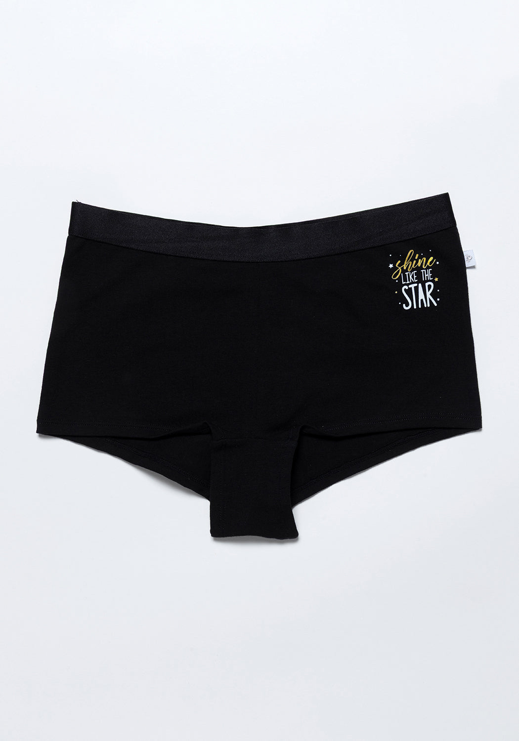 TRIPACK PANTALETA DE ALGODÓN NEGRO DE TEENS MUJER