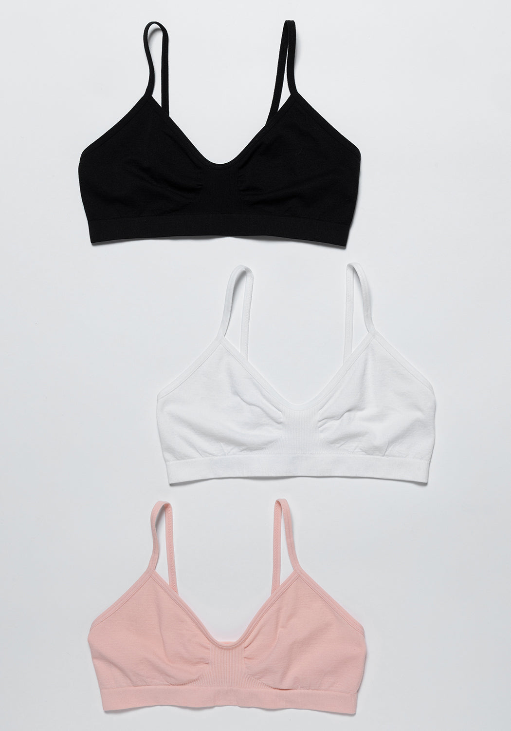 TRIPACK PETO SIN COSTURA BLANCO DE TEENS MUJER