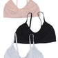 TRIPACK PETO SIN COSTURA BLANCO TEENS MUJER