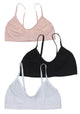 TRIPACK PETO SIN COSTURA BLANCO TEENS MUJER