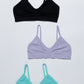 TRIPACK PETO SIN COSTURA NEGRO DE TEENS MUJER
