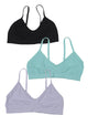 TRIPACK PETO SIN COSTURA NEGRO TEENS MUJER