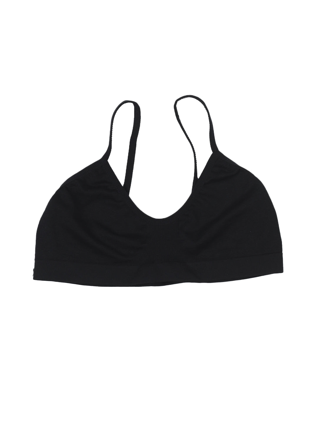 TRIPACK PETO SIN COSTURA NEGRO TEENS MUJER