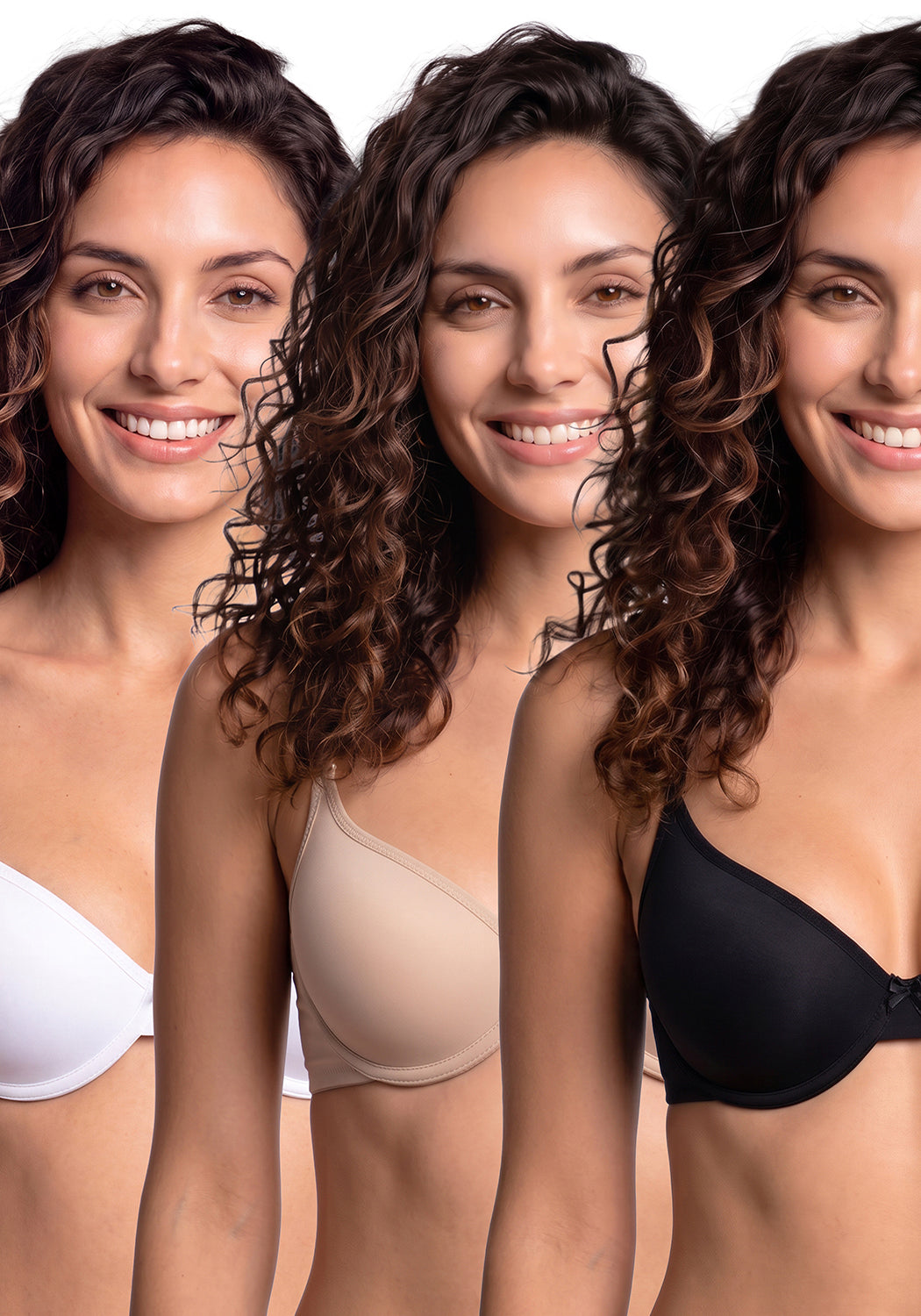 TRIPACK SOSTÉN SOFT DE ALGODÓN SURTIDO MUJER