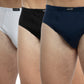 TRIPACK SLIP MAXI DE ALGODÓN AZUL DE HOMBRE