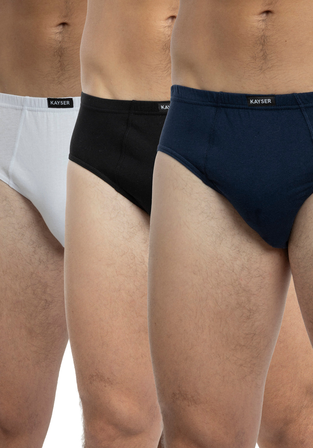 TRIPACK SLIP MAXI DE ALGODÓN AZUL DE HOMBRE