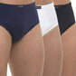 TRIPACK SLIP ALGODON CLÁSICO AZUL HOMBRE