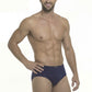 TRIPACK SLIP ALGODON CLÁSICO AZUL HOMBRE