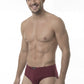 TRIPACK SLIP ALGODON CLÁSICO BURDEO HOMBRE