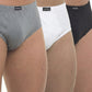 TRIPACK SLIP00% ALGODON CLÁSICO GRIS HOMBRE