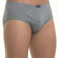 TRIPACK SLIP00% ALGODON CLÁSICO GRIS HOMBRE