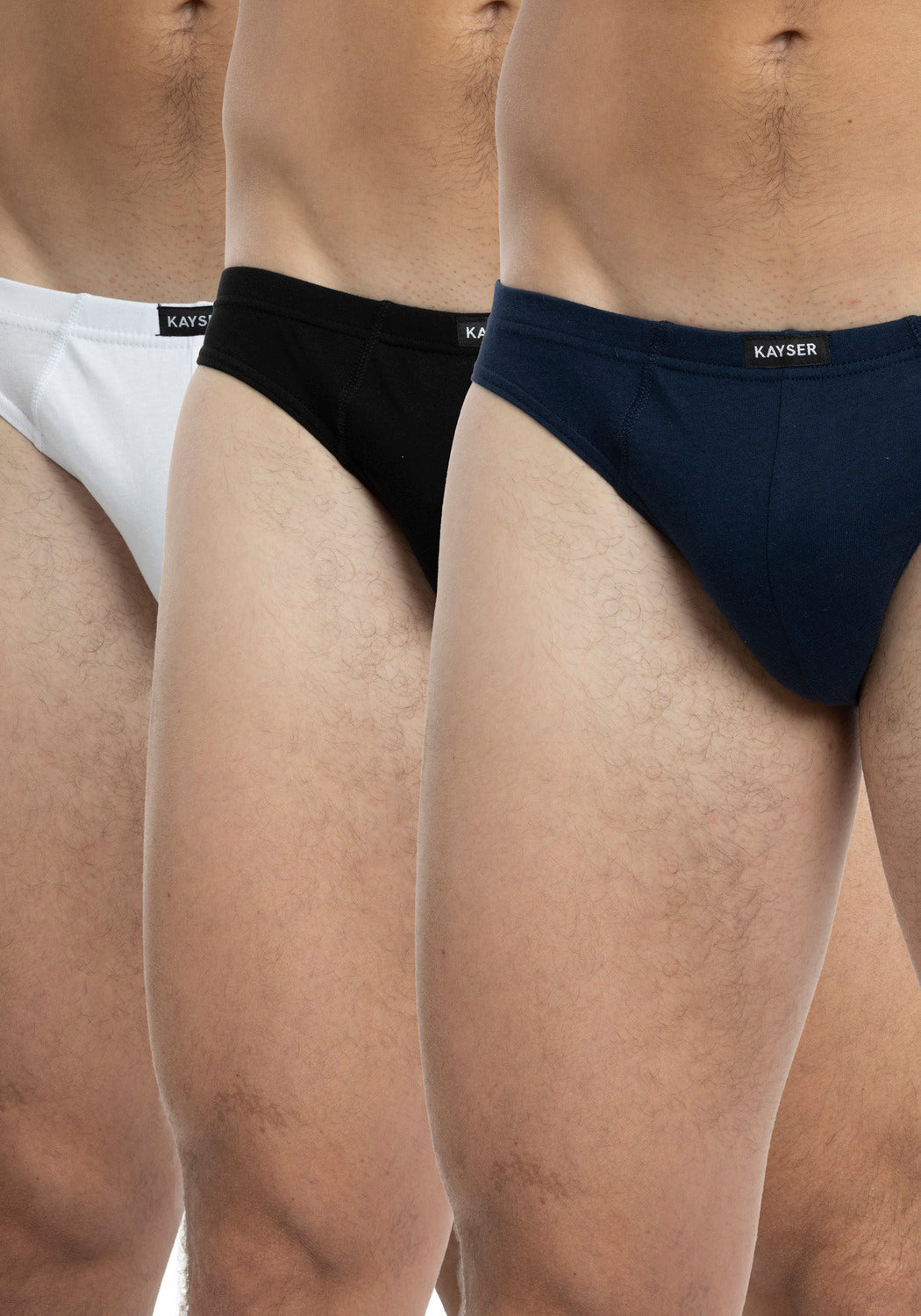 TRIPACK SLIP MIDI DE ALGODÓN AZUL DE HOMBRE