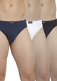 TRIPACK SLIP ALGODÓN CLASICO AZUL HOMBRE
