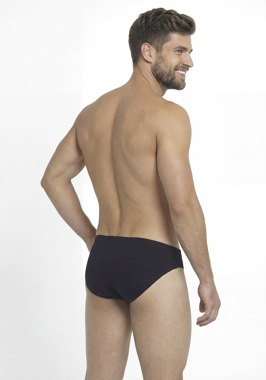 TRIPACK SLIP ALGODÓN CLASICO AZUL HOMBRE