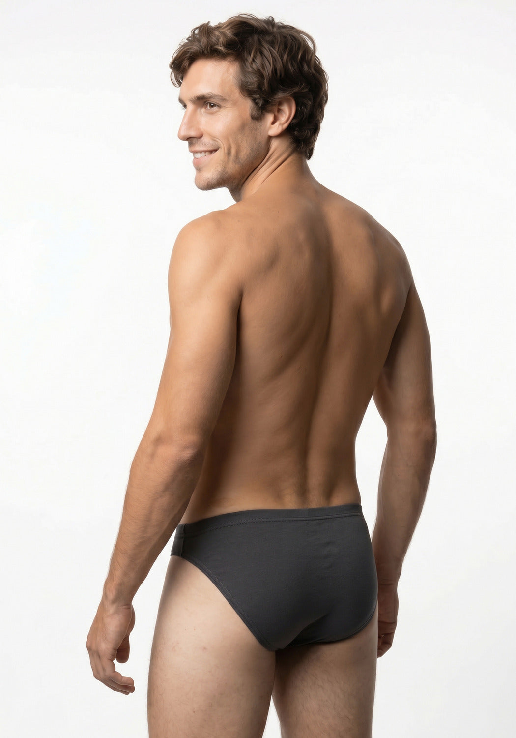 TRIPACK SLIP MIDI DE ALGODÓN BURDEO DE HOMBRE