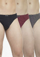 TRIPACK SLIP00% ALGODON CLÁSICO BURDEO HOMBRE