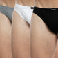 TRIPACK SLIP MIDI DE ALGODÓN GRIS DE HOMBRE