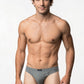 TRIPACK SLIP MIDI DE ALGODÓN GRIS DE HOMBRE