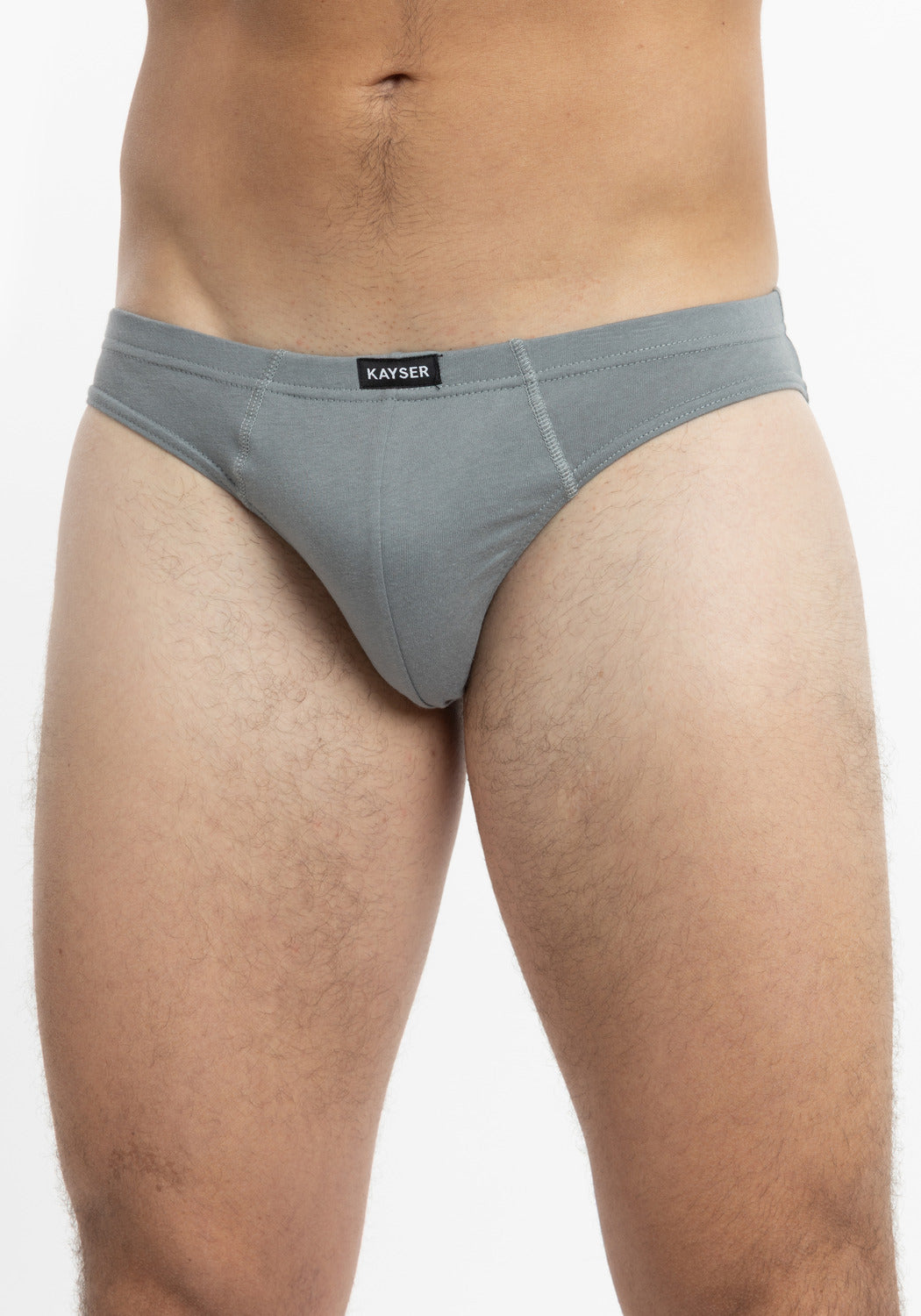 TRIPACK SLIP MIDI DE ALGODÓN GRIS DE HOMBRE