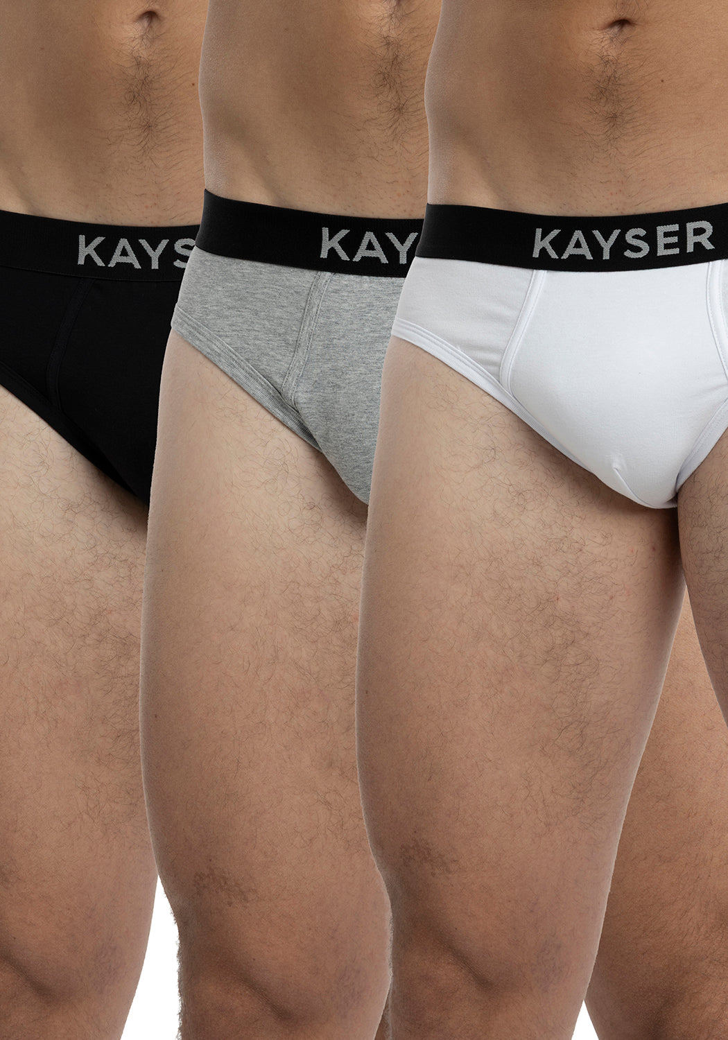 TRIPACK SLIP MIDI DE ALGODÓN KAYSER SURTIDO DE HOMBRE