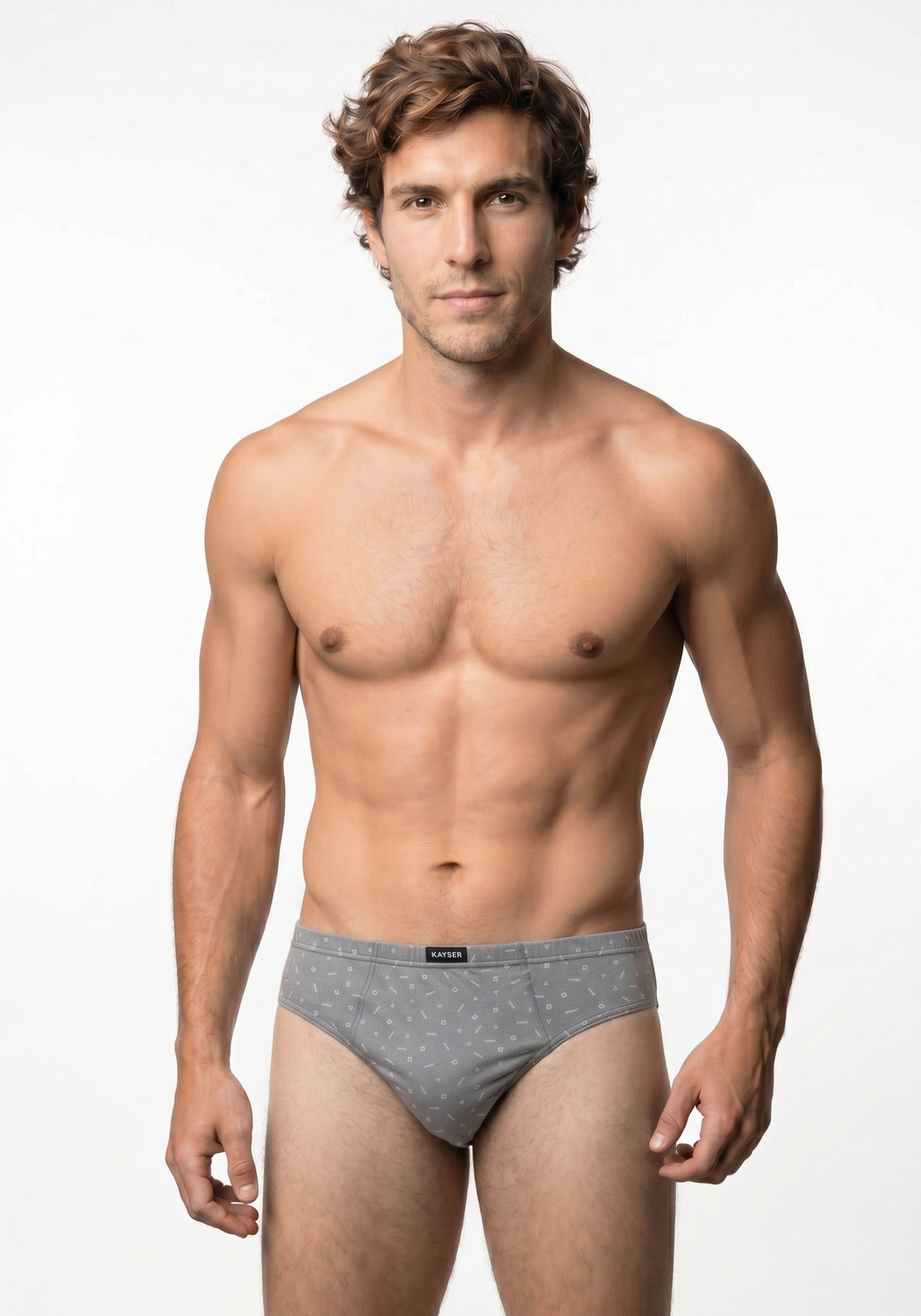 TRIPACK SLIP MAXI DE ALGODÓN AZUL MARINO DE HOMBRE