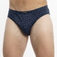TRIPACK SLIP MAXI DE ALGODÓN AZUL MARINO DE HOMBRE