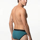 TRIPACK SLIP ZUNGA DE ALGODÓN NEGRO DE HOMBRE