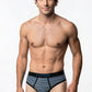 TRIPACK SLIP ZUNGA DE ALGODÓN NEGRO DE HOMBRE