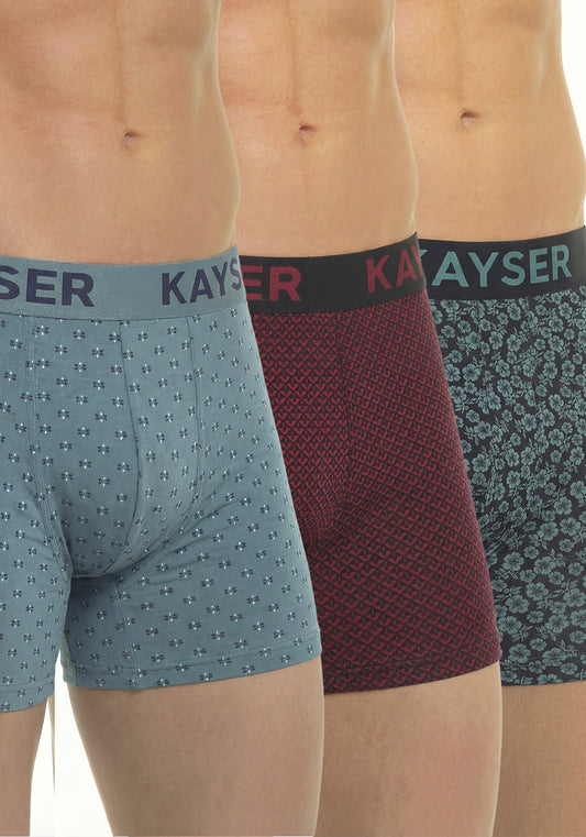 TRIPACK BOXER LARGO ALGODON