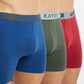 TRIPACK BOXER LARGO ALGODON
