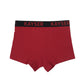 TRIPACK BOXER TEEN ALGODÓN ROJO TEENS HOMBRE
