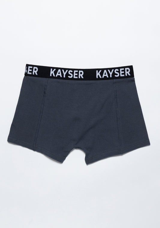 TRIPACK BÓXER CORTO DE ALGODÓN NEGRO DE TEENS HOMBRE