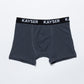TRIPACK BÓXER CORTO DE ALGODÓN NEGRO DE KIDS HOMBRE