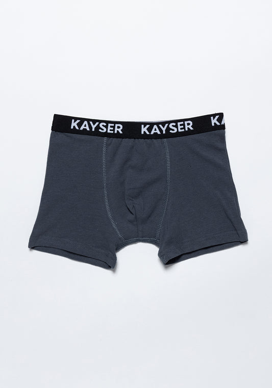 TRIPACK BÓXER CORTO DE ALGODÓN NEGRO DE KIDS HOMBRE