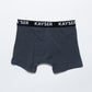 TRIPACK BÓXER CORTO DE ALGODÓN NEGRO DE KIDS HOMBRE