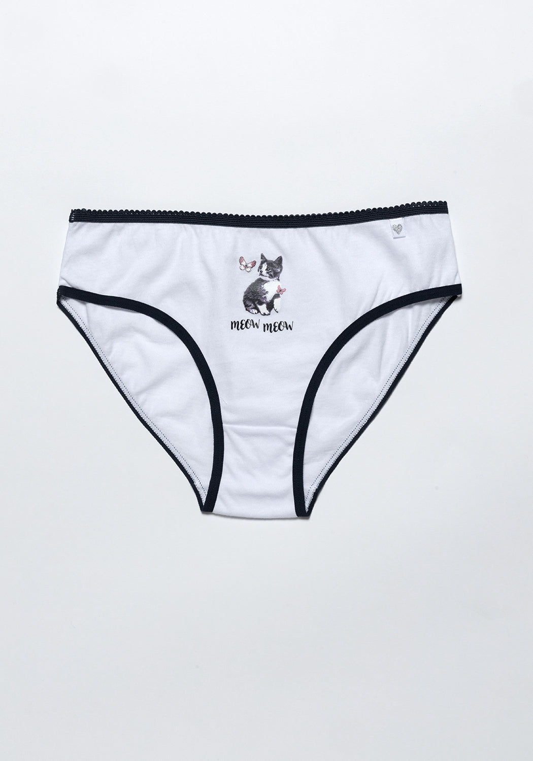 PACK 5 BIKINI DE ALGODÓN AZUL DE TEENS MUJER